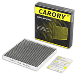 CARORY Cabin Air Filter w/Activated Carbon for Chevy, Cadillac, GMC Select Models - Silverado 1500/2500/3500 HD, Suburban, Tahoe