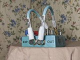Pig Hog Lil Pigs Vintage Daphne Blue 6-In Patch Cables - 3 Pack