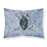 Caroline'S Treasures 8151Pillowcase Crab Moisture Wicking Fabric Standard Pillowcase, Large, Multicolor