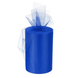 MECCANIXITY 6 Inch 100 Yards Tulle Ribbon Rolls Pastel Netting Fabric Net Cloth for Gift Wrapping Christmas Wedding DIY Crafts,