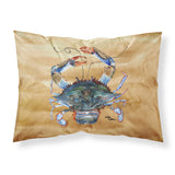 Caroline'S Treasures 8156Pillowcase Crab Moisture Wicking Fabric Standard Pillowcase, Large, Multicolor