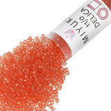 Miyuki Delica Seed Beads - Size 11/0 (1.6 mm), DB1302, Dyed Transparent Light Peach, 7.2 g, Approx. 1440 Beads, Made in Japan