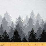 Erosebridal Woodland Fabric by The Yard,Gradient Retro Camo Waterproof Outdoor Fabric for Kids Boys Girls DIY Art Trees Upholste