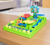 TOMY Games Screwball Scramble Marble Run Game for Kids - Timed Marble Maze Kids Games - Cooperative Board Games for Family Game