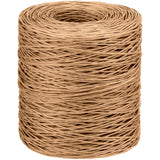 Syhood 1345 Feet Floral Vine Bind Wire Rustic Wrapping Wire for Flower Bouquets(Light Coffee)