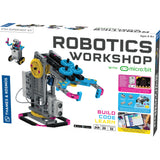 Thames & Kosmos Robotics Workshop with Micro:Bit STEM Experiment Kit, Creative, Educational Coding & Programming Curriculum for