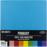ColorBok 68126C Mega Paper Pad Mega Paper Pack, Primary, 12 x 12