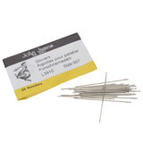 John James Glovers Needles, Size #7, 37mm in Length and 0.69mm in Diameter, Pack of 25, Triangular Point, Ideal to Pass Through