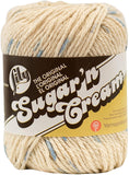 Lily Sugar N Cream The Original Ombre Yarn - 100% Cotton - 2 oz - Denim Blue - Machine Wash & Dry
