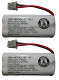 JustGreatDealz HIGH Capacity Rechargeable Replacement Battery BT-1021 BBTG0798001 for Uniden Cordless Handsets (2-Pack)