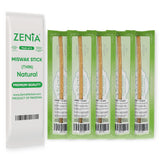 Zenia Natural Miswak Toothbrush (Extra Thin Sticks) - Vacuum Sealed Natural Flavor - for Healthy Gums & Teeth (Pack of 5)