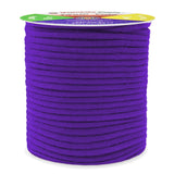 Mandala Crafts 5mm 20 Yards Purple Soft Drawstring Replacement Rope Upholstery Crochet Macram Cotton Welt Trim Piping Cord