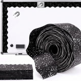 Tellegloww 36 Ft Magnetic Composition Notebook Border,Scalloped Trim