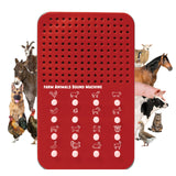 Farm Noisemaker with 16 Farm Animal Sounds, Cow, Chicken, Horse, and More Animal Noises, Portable Electronic Sound Maker Farm Th