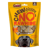 Cadet Chewalicious Chewy 'N Crunchy Braid Dog Treats, Limited Ingredient, Rawhide-Free, Long-Lasting Chews for Dogs Made with Re
