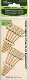 Clover Bamboo Marking Pins 10Per Package Approximately 23/4Inch