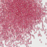 Bulk Seed Beads 110 Grams About 9800pcs, 2mm 12/0 Pink Glass Craft for Making Earrings, Bracelets, Pendants, Waist Jewelry,DIY H
