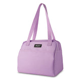 PackIt Freezable Hampton Lunch Bag, Lavender, Built with ECOFREEZE Technology, Collapsible, Reusable, Zip Closure with Front Poc
