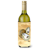 Oyster Sandy Beach Wine Bottle Beverage Insulator Beverage Insulator Hugger