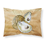 Caroline'S Treasures 8160Pillowcase Oyster Moisture Wicking Fabric Standard Pillowcase, Large, Multicolor