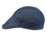 Solid Navy Blue Corduroy Cotton Classic Golf Cap For Men/Women/Unisex/Boys/Girls, Free Size