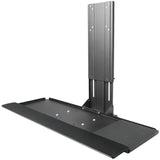 VIVO Computer Keyboard and Mouse Platform Tray, Adjustable VESA Mount Attachment, MOUNTKB02