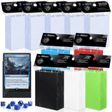 1000 Pack Card Sleeves, 500 Matte Trading Card Sleeve and 500 Inner Sleeves Ideal for Double-Sleeving, Fit for MTG, TCG and Game