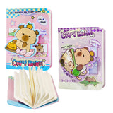 Funblast Capybara Diary,Pocket Diary A7 Pack Of 2 Pieces,160 Pages Mini Notebook With Cute Capybara Design, Compact Journal Fo