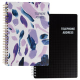 PlanAhead See It Bigger Telephone/Address Book, Large Print with Tabbed Pages, Assorted Colors