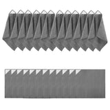 WHQLANG 24 Pack Magnetic Microfiber Cleaning Cloth, Dry Erase Erasers Cleaner, 9.8x9.8inch Cleaning Towel Reusable for Whiteboar