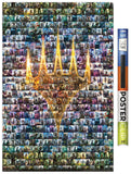 Trends International Magic: The Gathering - Collage Wall Poster, 22.375 x 34, Poster & Clip Bundle