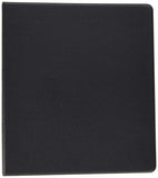 Business Source 09976 Round Ring Binder, 1Inch Capacity, 11Inch x81/2Inch , Black