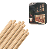 Hardwood Round Dowels (5/8 x 36, Pack of 15) | Variety of Diameters & Wood Species | Unfinished Wooden Dowel Rods for Crafts & D