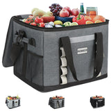 INSMEER Insulated Cooler Bag 65Cans/32 Cans Large Cooler Bag Soft Sided Cooler with Shoulder Strap, Collapsible Leakproof Portab
