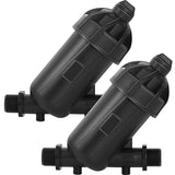 FULAIERGD 2 PCS US Standard 3/4 Drip Irrigation Y Filter (120 Mesh Stainless Steel Screen), USA Garden Hose 3/4 GHT Male Thread
