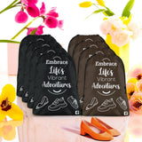 Kuber Industries Pack Of 8 Travel Packing Bags | Travel Pouches | Laundry Bags For TravelHikingAdventure | Packing Cubes Trave