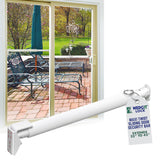 Wedgit Maxi Twist Tight Large Size Sliding Door Security Bar Extends 25 to 42 , Sliding Door Lock Bar to Keep Intruders from G