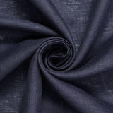 Anya 3.7 oz Handkerchief Linen 60 Hypoallergenic Fabric by The Yard (Navy Blue, 1 Yard)