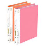 Shuban 10 Pocket Set of 2 FS Size Presentation Display Book Folder File Binders with Plastic Clear Sleeves Document Organizer fo