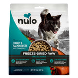 Nulo Freeze-Dried Raw Turkey & Salmon Recipe with Apples Complete and Balanced Dry Dog Food Kibble, 8 Ounce Bag