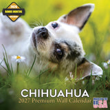 Chihuahua Calendar 2027 - 16 Month Dog Wall Calendar, Monthly Planner, Large Writing Blocks, Thick No Bleed Paper, Made in USA,