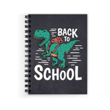 Vprint Back To School Life Spiral Wiro Unruled Blank Pages Notebook Diary Journal Drawing Book SizeA5(6X9 Inches) (Back To Scho