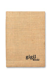 Gigil Khaki Jute Cover A5 Notebook Ruled 200 Pages.