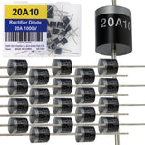 EEEEE 20A10 Diode Rectifier Diode 20pcs 20 Amp 20A 1000 Volt 1000V Electronic Silicon Diodes high-Current, high-Voltage Rectifie
