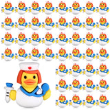 Gejoy 50 Pcs Mini Nurse Rubber Ducks Nurse Appreciation Week Figurines Bulk Small Assorted Rubber Ducks for Birthday Gifts Party