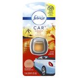 Febreze Car Air Fresheners, Hawaiian Aloha, Odor Eliminator for Strong Odors Car Vent Clips, 0.06 Fl. Oz.