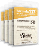Pure Honeysuckle Wax Melts Bulk Pack - Formula 117 - 4 Highly Scented 3 Oz. Bars (12 Oz. Total) - Made With Essential & Natural