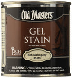 Old Masters 158794 84316 Hpt Deep Red Gel Stain, Rich Mahogany