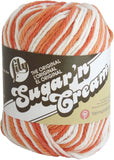Lily Sugarn Cream Yarn, 2 oz, Poppy Ombre
