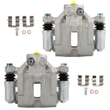cciyu 19-B3427 19-B3426 Rear Left & Right Brake Calipers with Bracket Fit For2007-2008 For Kia For Rondo